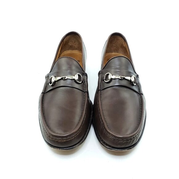 Allen Edmonds Verona Bit Loafers Brown Leather Slip On Mens Size 13 D - Picture 1 of 10
